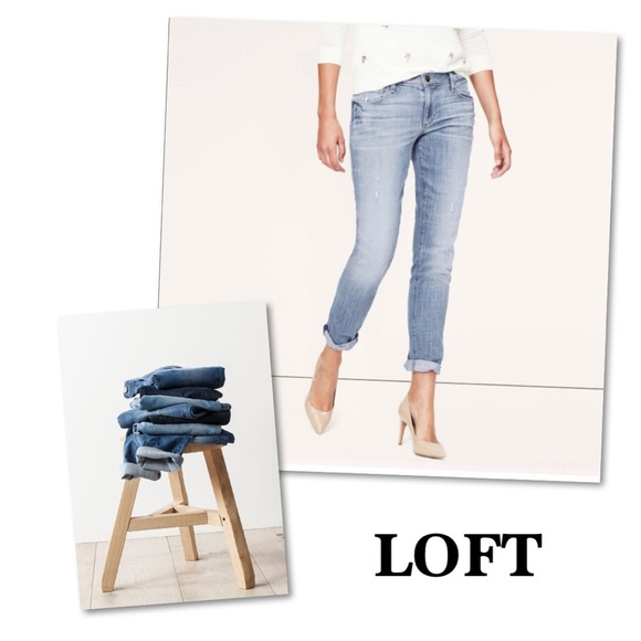 LOFT Denim - Ann Taylor Loft Relaxed Skinny Jean SZ 8 LOFT Denim - Ann Taylor Loft Relaxed Skinny Jean SZ 8